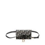 2020 Oblique Canvas Saddle belt bag 1