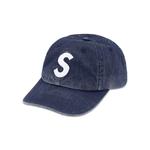 Кепка Supreme Pigment Print S Logo 6-Panel 'Indigo' 1