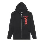 Толстовки на молнии Pleasures High Times Zip Hoodie 'Black' 1