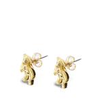 small Ruby teddy-bear earrings 2