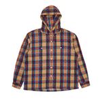 Фланелевые рубашки Supreme Printed Hooded Flannel Shirt 'Tan' 1