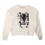 Свитеры Off-White Graphic Print Sweatshirt 'White' 1