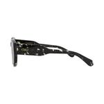 Очки Chloé Round-Frame Recycled Acetate Sunglasses 'Black/Grey' 2