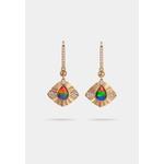 Серьги-капли Amour Fleur 18K Золото 044 1