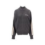 Спортивная куртка с контрастными полосками и логотипом 1