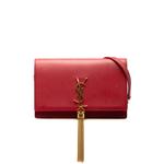 2017 Smooth Calfskin Monogram Kate Tassel Wallet on Chain crossbody bag 1