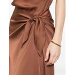 French Tie silk skirt 5