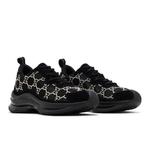 Кроссовки Gucci Wmns Run Sneaker 'GG Crystal - Black' 8