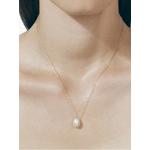 Колье Poire Simple из желтого золота с жемчугом 2