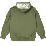 Худи Palace Giant Woven Label Hood 'Olive' 2