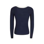 Свитер Clary в рубчик на пуговицах 2