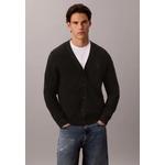 Кардиган с длинным рукавом из текстурированного хлопка - Calvin Klein Jeans 1