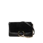 2018 Small Suede and Calfskin Faye crossbody bag 1