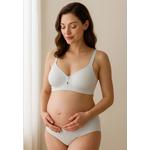 Premium Luna Seamless Nursing Bra в сером цвете 1