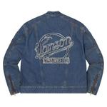 Джинсовые куртки Supreme x Vanson Leathers x Cordura Denim Jacket «Blue» 2