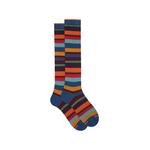 striped cotton socks 1
