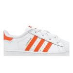 Кроссовки Adidas Superstar Infant 'White Orange' 2