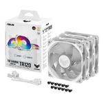 ASUS TUF Gaming TR120 ARGB 120mm вентилятор - White (Triple Pack) 5
