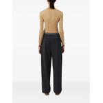 logo-waistband tailored trousers 2