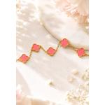 Браслет Coral Pink Clover 2