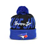 Шапка бини Toronto Blue Jays Confident с помпоном 1