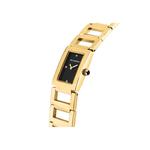 【2 года гарантии】KARL LAGERFELD Paris Collection 21X36mm женские золотые и черные квадратные браслет-часы кварцевые R0553103503 3