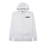 Толстовки на молнии Pleasures Staff Zip Hoodie 'Серый Хизер' 1