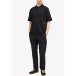 Хлопковое поло Equestrian Knight в черном цвете 5