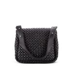 Маленькая сумка на плечо Cobble Flap Padded с плетением Intrecciato 2