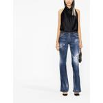 distressed flared jeans 2