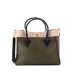 Сумка-тоут On My Side Leather with Monogram Canvas MM 1