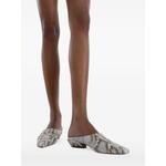 Belle snakeskin-effect mules 6