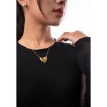 Amour Fleur Ammolite Подвеска 157 Золото с покрытием 3