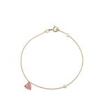Clarisse Coeur ruby and diamond bracelet 2