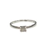 LITZ 18K Белое золото Кольцо с бриллиантом DR149 2