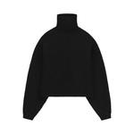 Водолазки Fear of God Essentials Heavy Waffle Cropped Turtleneck 'Black' 1