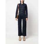 long-sleeved denim jumpsuit 2