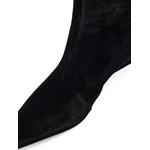 Naomi kitten heel velvet boots 3