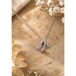 Ожерелье с подвеской-бабочкой, украшенное кристаллами SWAROVSKI® 2