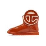 Ботинки UGG Telfar x Logo Mini Boot 'Crinkle - Spicy Pumpkin' 3