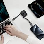 Momax Mag.Link 1M 60W USB-C to USB-C PD магнитный кабель - черный 6