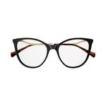 Очки Gucci Cat Eye Frame Eyeglasses 'Black/Gold' 1
