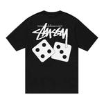 Футболки Stussy Dice Pigment Dyed Tee 'Black' 2