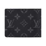 Кошельки Louis Vuitton Slender Wallet 'Black Monogram Eclipse Canvas' 2