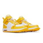 Кроссовки Off-White x Nike Air Force 1 Mid SP Leather 'Varsity Maize' 8