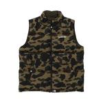 Жилет BAPE 1st Camo Reversible Down Vest 'Green' 1