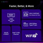 ASUS ROG STRIX B850-A GAMING WIFI ATX белая материнская плата (DDR5) 4