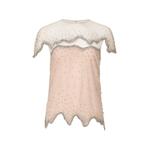 Anika crystal-embellished tulle top 1