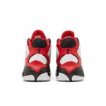 Кроссовки Air Jordan Max Aura 4 'White Black University Red' 6