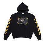 Худи Off-White Caravaggio Printed Hoodie 'Black/White' 1